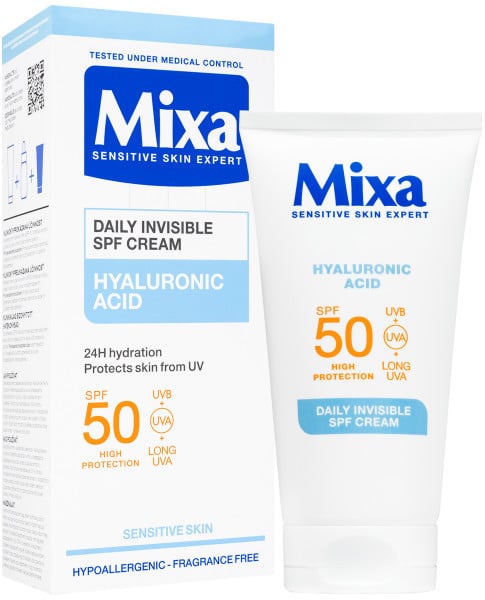 MIXA neviditel´ný denní krém SPF 50